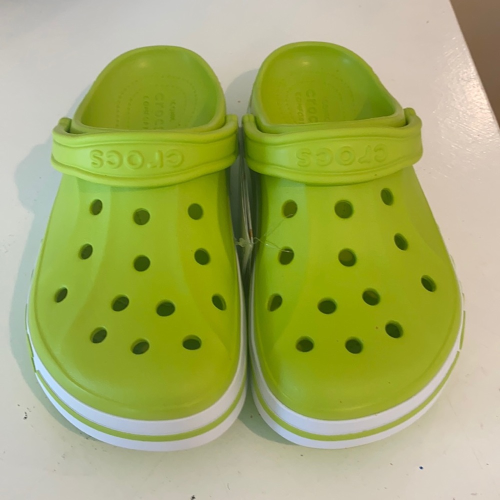 Lime Green Bayaband clog